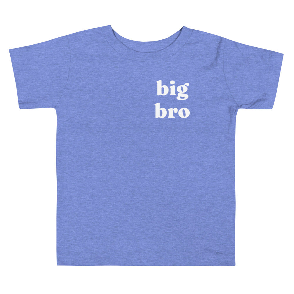 Big Bro Toddler Short Sleeve Tee